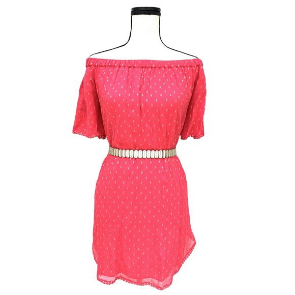 Anthropologie Tryb Andorra Off-Shoulder Mini Dress - Picture 4 of 11